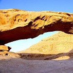 Arche naturelle, Wadi Rum. גשר במדבר